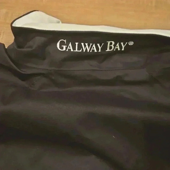 Galway Bay all weather apparel men's Medium black white - Picture 7 of 12